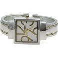 thumbnail image 2 of Blekon Collections Womens Narrow Metal Stretch Band Watch, 2 of 5
