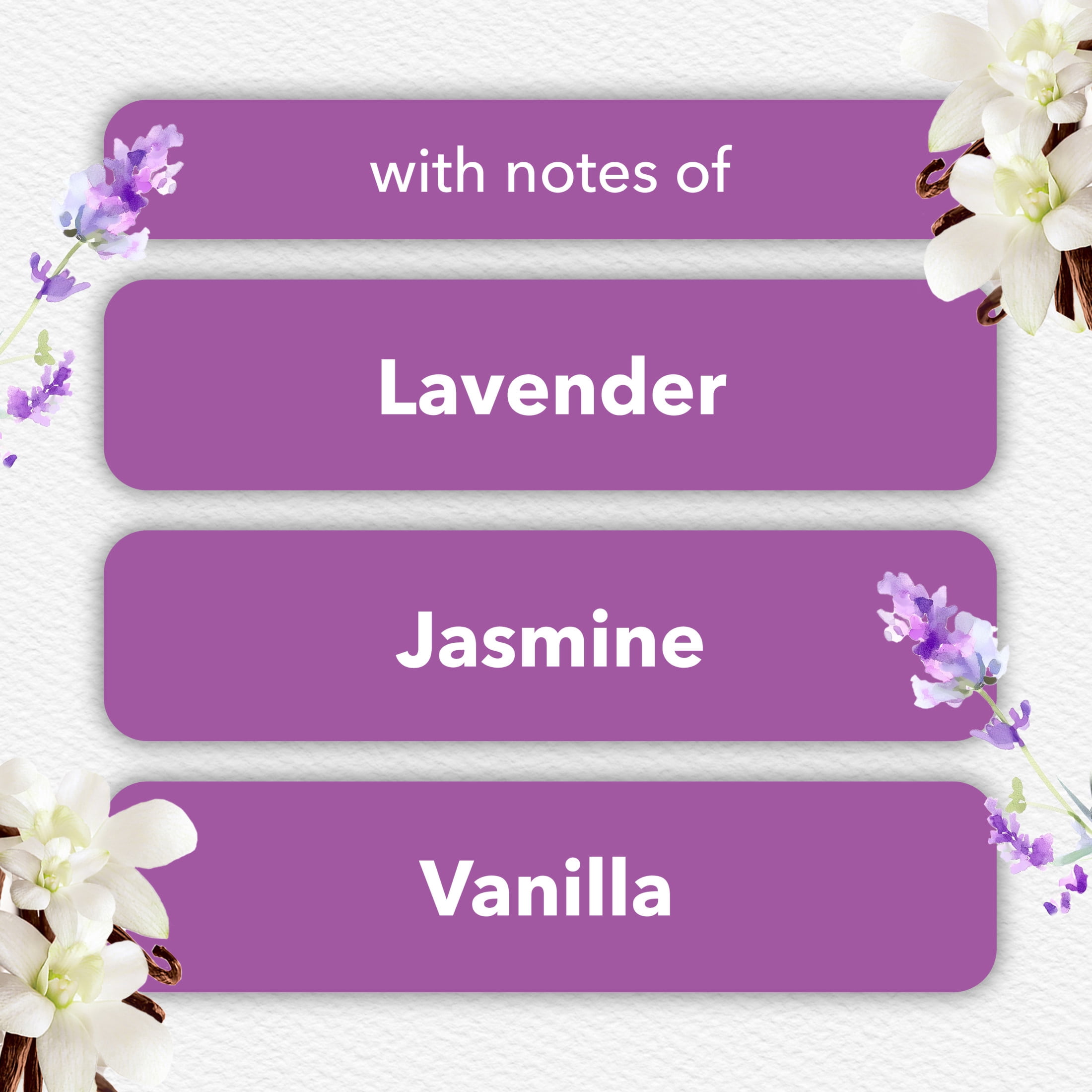 (3 pack) Glade PlugIns Scented Oil 2 Refills, Air Freshener, Lavender & Vanilla, Essential Oil Infused Wall Plug In, 1.34 FL oz, 2 Refills