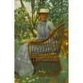 thumbnail image 2 of Henry Herbert La Thangue 11x14 Gold Ornate Wood Frame and Double Matted Museum Art Print Titled - A Study (Resting After the Game) (1889), 2 of 4