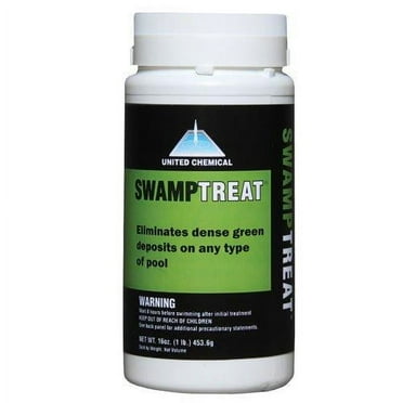United Chemical SWAMC12EACH 1 lbs Swamp Treat Swimming Pool Algae Eliminator