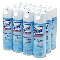 Lysol 19 oz. Crisp Linen Disinfectant Spray (12-Pack)