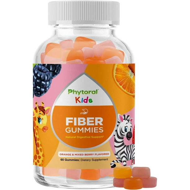 Natural Prebiotic Fiber Gummies for Kids from Phytoral Chicory Root