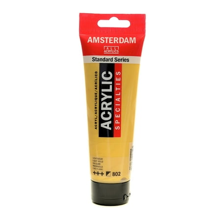 UPC: 0804551980985 | Standard Series Acrylic Paint light gold  120 ml (pack of 3)