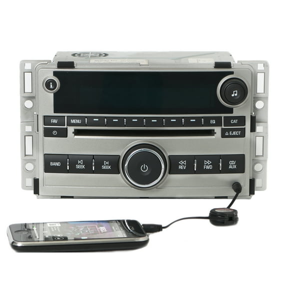 Restored 2007-08 Chevy Cobalt Pontiac G5 AM FM Radio CD w Aux Input 25775628 (Refurbished)