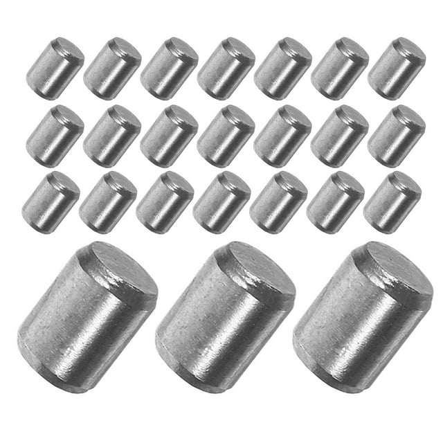 MERRYHAPY 24Ud Pivotes Para Estantes De Inoxidable Duraderos Para Muebles En El Hogar Color Plateado