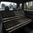 thumbnail image 7 of Psesaysky Car Seat Cover for Car Interior Work, Distressed Digital Camo American Flag Pattern 2 Pcs Set Rear Bench Seat Cover Durable Decorative, 7 of 7