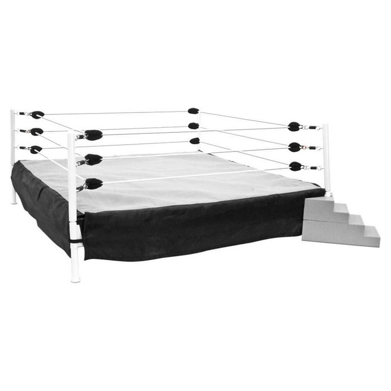 Steel cage on sale wrestling ring toy
