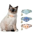 thumbnail image 2 of JIEMUCES Collier pour Animaux avec Clochette Réglable Réfléchissant pour Chien Chat avec Étui AirTag Accessoires pour Détecteur GPS Fournitures pour Chaton Chiot, 2 of 8