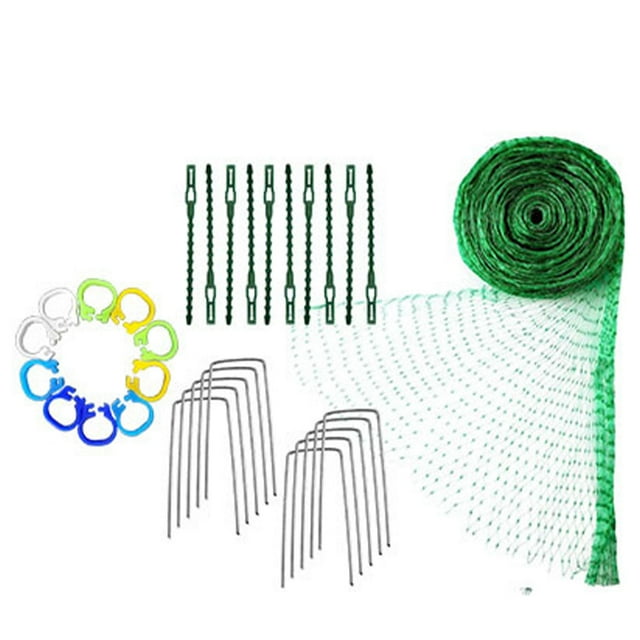Transemion Green Anti-bird Netting Gardening Plants Fruit Mesh Fencing PE Nets Vegetables Protection Accessory Outdoor Barriers Type10