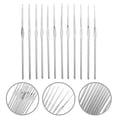 thumbnail image 4 of IDEANATEGRATE Silver Crochet Hooks Lightweight Women Crafting 9 Sets, 4 of 6