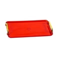 thumbnail image 4 of veasfak Serving Tray Rectangular Bathroom Organizer for Restaurant Hotel Living Room L, 4 of 9