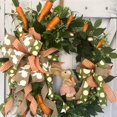 thumbnail image 4 of Mialoley Easter Hanging Decorative Garland, Cartoon Rabbit Decoration Printed Colorful Ribbon Wreath Ornament, 4 of 8