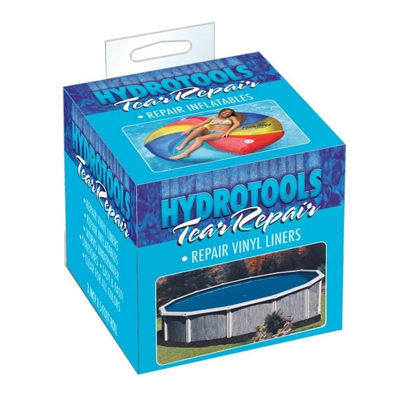 Swimline Tear-Aid Underwater Vinyl Swimming Pool Liner Repair Patch Tape