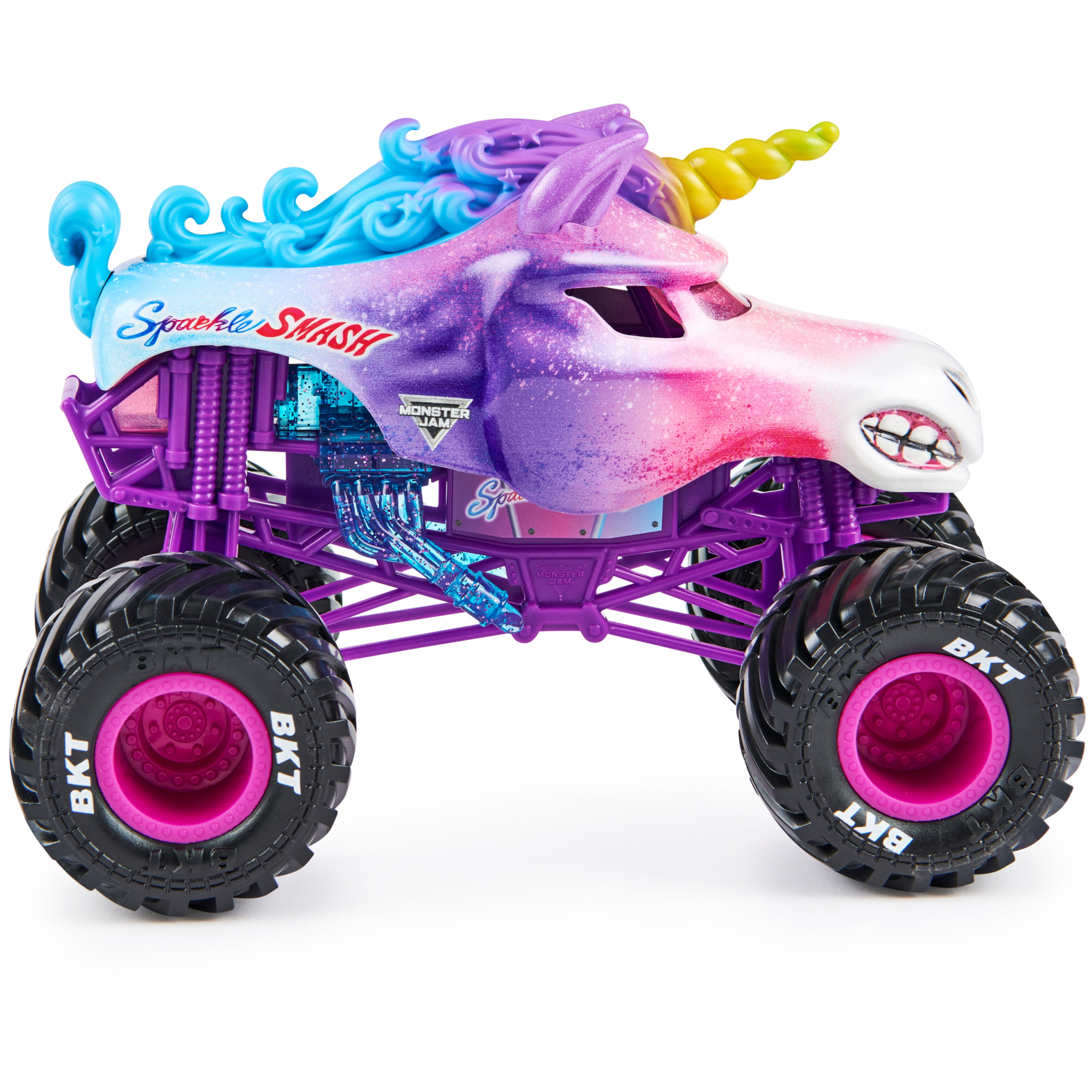 Monster Jam Sparkle Smash Monster Truck Die-Cast Vehicle 1:24 Scale