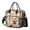 Beige Christmas Santa, variant on Beige Christmas Gingerbread Man Pattern Womens Lunch Box for Work,Insulated Large Lunch Bag for Tween and Teen,Loncheras Para Mujer,Leakproof Adult Lunch Bag for Work,Beach,Travel,Picnic,Camping