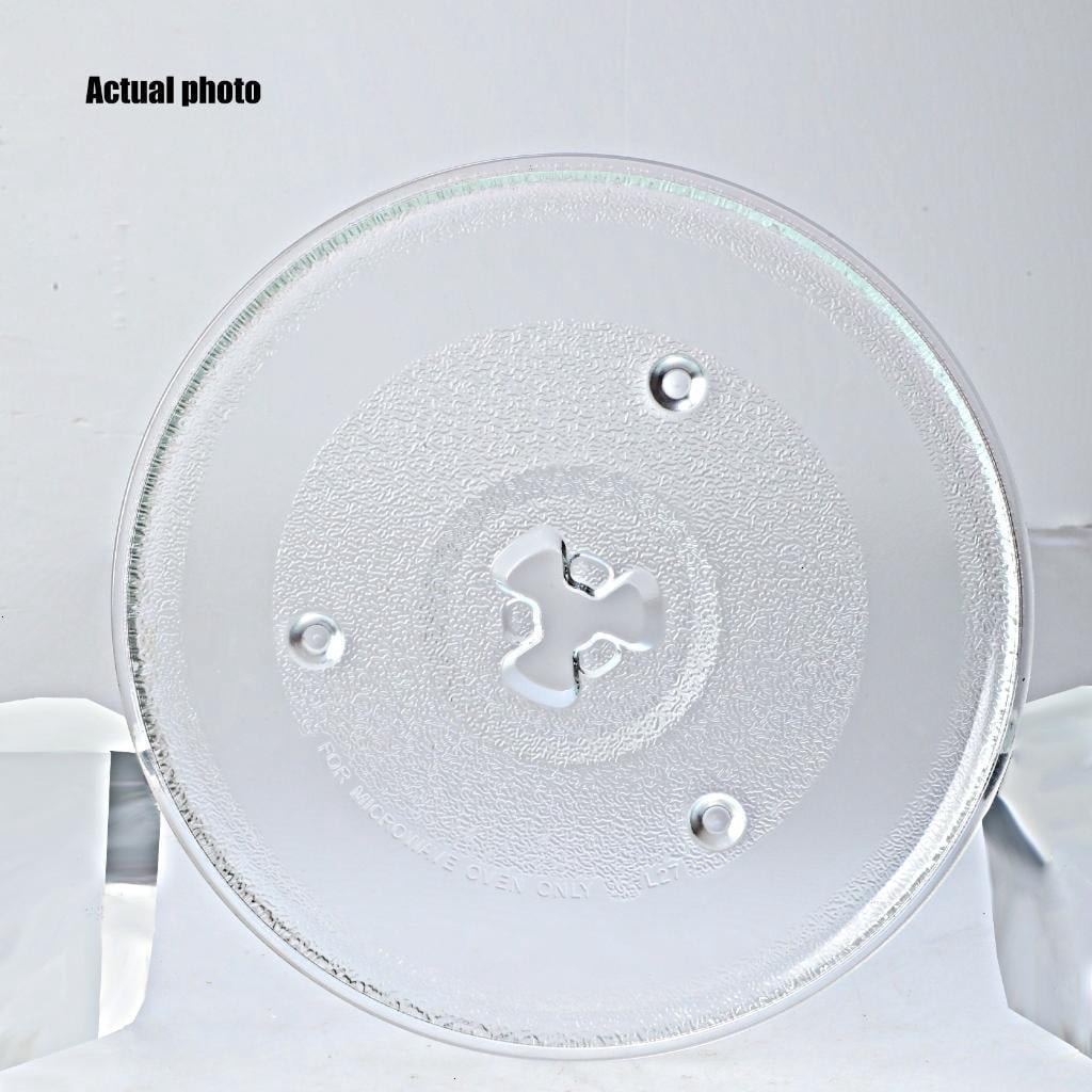 27cm Microwave Glass Turntable Tray Dishwasher Safe Replacement Plate for Microwave Accessories