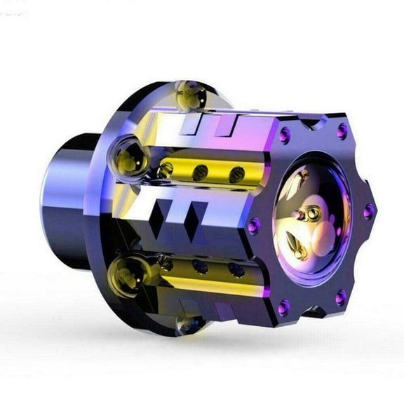 sailesiti Universal Aluminum Burn Blue DIY Motorcycle Keychain Modified Key Cover CNC Key Bit Hexagon Key Head For Motorcycle Car ATV