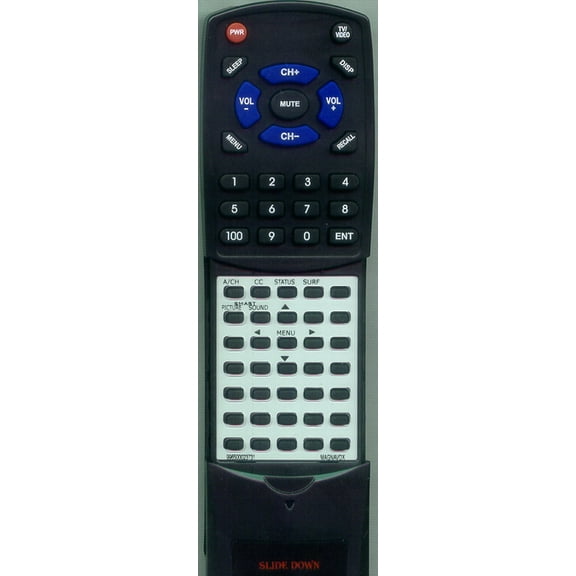 Replacement Remote for MAGNAVOX 996500023731, 313923805781, RT996500023731, RC1112813, 20MT1331, 13MT143S, 14MS233117, 20MT133117, 20MT1336, 13MT1431