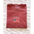 thumbnail image 3 of Embroidered USA Flag Comfort Colors Shirt, America USA Shirt, 4th Of July T-Shirt, 250th Anniversary Embroidered Tee, Embroidered Shirt, Custom Shirt, Summer Shirt, Custom Tee, Cute, 3 of 6