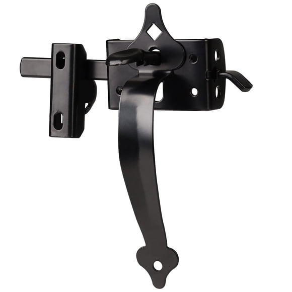 Pestillo de puerta Pestillo de pulgar Hardware Pestillo de puerta para cerca de madera Pestillos autoblocantes resistentes con mango de 8 pulgadas Kit de puerta para cerca de madera y puerta abatible