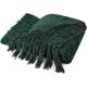 thumbnail image 2 of unique Emerald Green Throw Blanket for Couch, Chenille Blanket for Sofa Bed, Soft Knit, 2 of 5