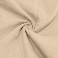thumbnail image 4 of WWV Mens Capri Pants Cropped Pants Men Pocket Drawstring Elastic Waist Trousers Solid Color Leisure Relaxed Fit Holiday Party Cotton Linen Pants Khaki XL, 4 of 4