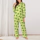 thumbnail image 2 of Balery Funny Frogs Conjunto de Pijama con Estampado para Mujer, Conjunto de Dos Piezas con Manga Larga, Ropa de Dormir Suave con Bolsillos, Pijamas Cómodos-XX-Large, 2 of 7