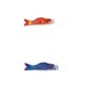 thumbnail image 1 of Varios Carpa De Viento Japonesa Carpa Bandera Pez Koi Nobori 150 Cm Rojo Y Azul Sunnimix Bandera de Koinobori, 1 of 5
