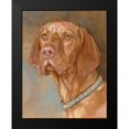 thumbnail image 2 of Fagan, Edie 20x24 Black Modern Framed Museum Art Print Titled - Bennett Vizsla, 2 of 5