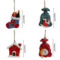 thumbnail image 2 of 7cm-8cm Super Affordable Decorative Hanging Ornaments Suitable for Mini Christmas Tree Decorations Christmas Decoration, 2 of 5