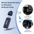 CarPlay Dongle-Mini Draadloze Carplay-adapter 2025-De Verbinding Is Snel Carplay Dongle Android Carplay Draadloos Geschikt Usb C Zwart 2025 Model