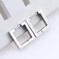 thumbnail image 1 of Pendientes de acero inoxidable de estilo coreano con personalidad geométrica para hombres y mujeres, pendientes de moda, pendientes simples, pendientes triangulares de acero de titanio, 1 of 1