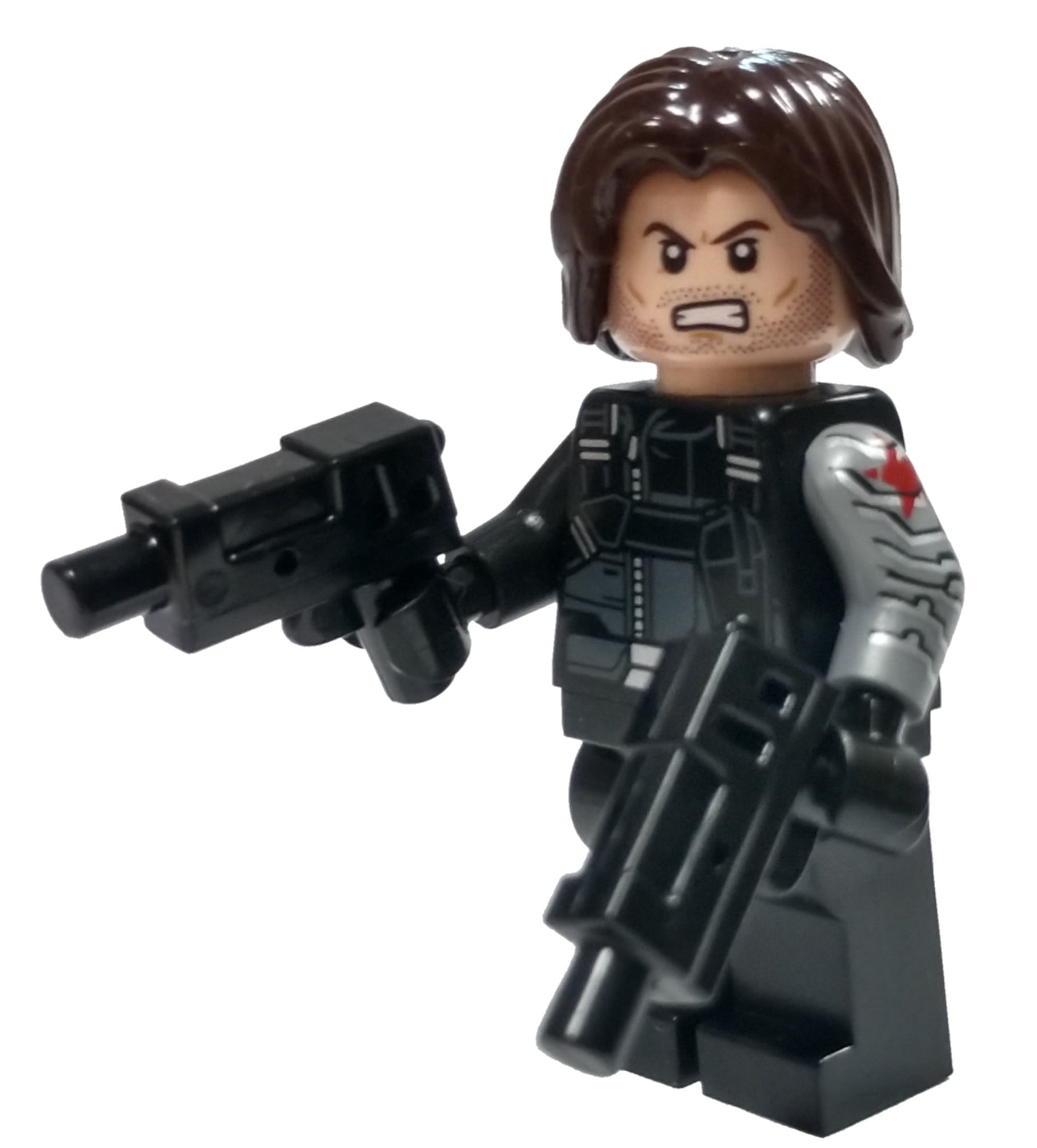 Lego Marvel Captain America Civil War Winter Soldier Minifigure No Packaging Walmart Com Walmart Com