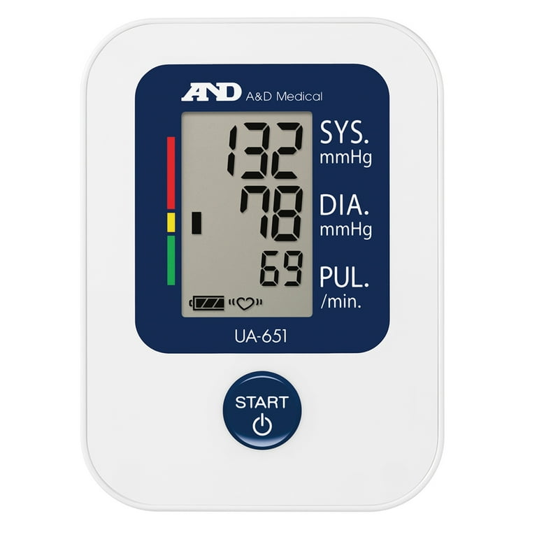 A&D Medical Wide Range Arm Home Automatic Digital Blood Pressure Monitor