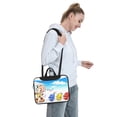 thumbnail image 6 of Lsque Pikmin Pattern Laptop Bag – Portable & Slim Single-Shoulder Computer Case with Adjustable Strap, Protective, Lightweight for 13”/14”/15.6” Laptops, 6 of 8