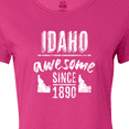 thumbnail image 4 of Inktastic Idaho Awesome Since 1890 Women's T-Shirt, 4 of 5