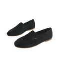 thumbnail image 6 of Wowcloth Women's Loafers – Comfortable Round Toe Flat Shoes with Solid Color Shallow Cut Design, Vintage Style Casual Fashion Footwear for Spring and Autumn Outdoor Wear, 6 of 9