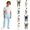 kids casual pants-Light Blue, variant on RTKFRFLM Boys Solid Casual Pants Comfortable Cotton Twill Chino Trousers with Elastic Waistband for Kids Toddlers Size 4-12 Years