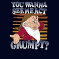 thumbnail image 2 of Men's Snow White and the Seven Dwarfs You Wanna See Me Act Grumpy? Graphic T-Shirt, 2 of 5