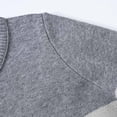thumbnail image 4 of CYRBOKO Boys Knit Sweaters, Holiday Cotton Crew Neck Long Sleeve Kint Tops Gray Size 7-10 T, 4 of 8