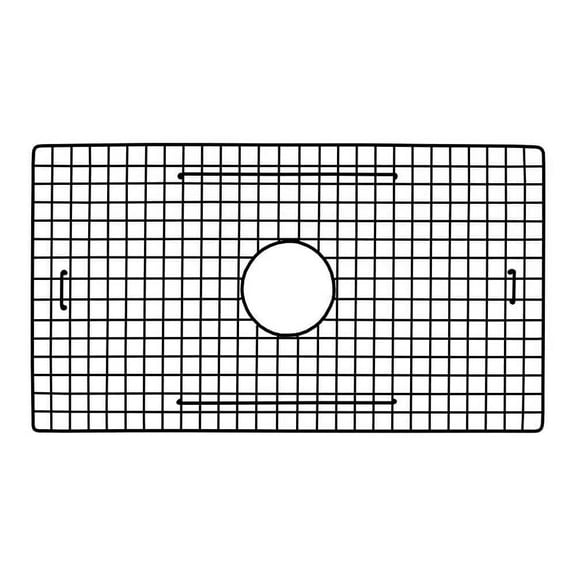 Native Trails GR2614-MB 25-3/4"L X 14-1/4"W Steel Basin Rack - Black