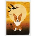 thumbnail image 1 of Halloween Corgi Flag Garden Size, 1 of 1
