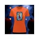 thumbnail image 1 of Playera Blusa Con Impresion De La Catrina De Loteria Dia De Muertos Tradicion Mexicana Color Anaranjado Talla Mediana Marca Emil SaEs, 1 of 4