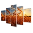 thumbnail image 2 of Designart "Harvesting Gold in Canada II" Farmhouse Metal Wall Art Set, 2 of 5