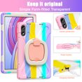 thumbnail image 6 of for Xiaomi Redmi Pad Pro/ Xiaomi Poco Pad 12.1 inch 2024 Case, 360 Rotatable Handle Stand, Shoulder Strap, Drop-Proof Design, Colourful Pink, 6 of 7
