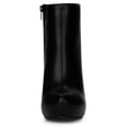 thumbnail image 3 of Unique Bargains Women's Round Toe Zipper Platform Block Heel Ankle Boots, 3 of 4
