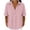Pink, variant on Womens Summer Tops Trendy Polka Dots Printed Lapel Short Sleeve Blouses Casual Breathable Flowy Versatile Business Casual Tops Sky Blue XL