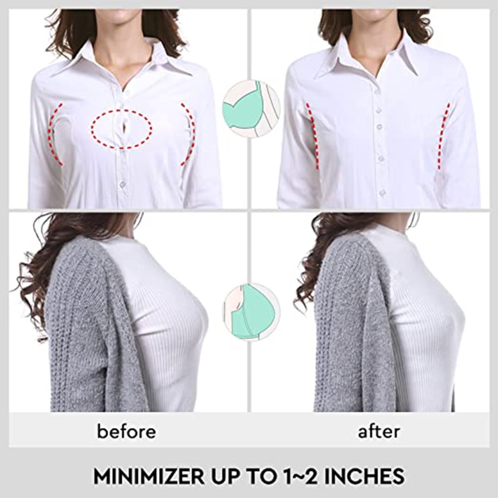 Lot De 2 Soutiens-gorge Confort Seniors - Fermeture Avant Boutons, Coton, Sans Armature, Pour Femmes âgées