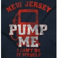 thumbnail image 2 of New Jersey Funny Gas Pump NJ Joke Womens Fitted Plus Size Graphic Tee Brisco Brands 2X, 2 of 5