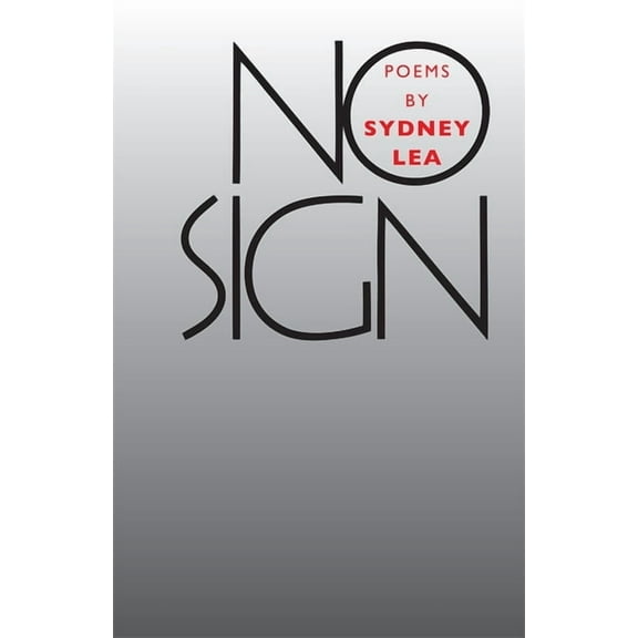 Contemporary Poetry No Sign: Poems, (Paperback)
